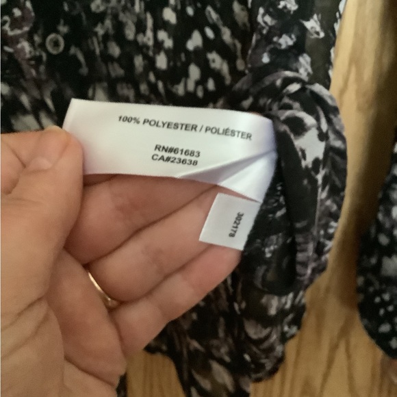 🍉 Jockey Person to Person blouse, animal print, button down, XS, EUC - Picture 5 of 6